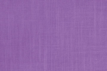 Purple pastel linen fabric cloth texture for background, natural textile pattern.
