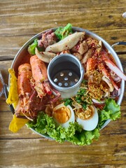  Tom yum kung Thai food 