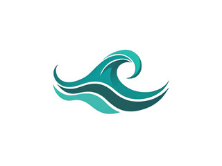 vector illustration of a wave