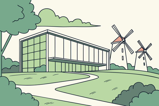 Smallingerland, Friesland, the Netherlands &ndash; Features the Drachten Museum of Contemporary Art.