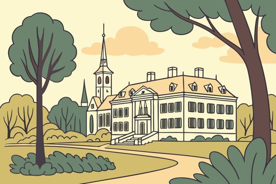 Baarn, Utrecht, the Netherlands &ndash; Features Soestdijk Palace.