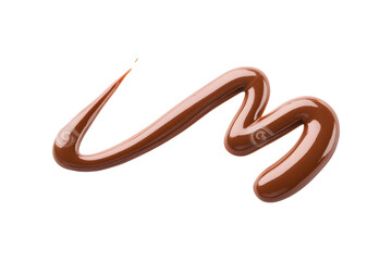 Smooth, rich melted chocolate with a glossy texture