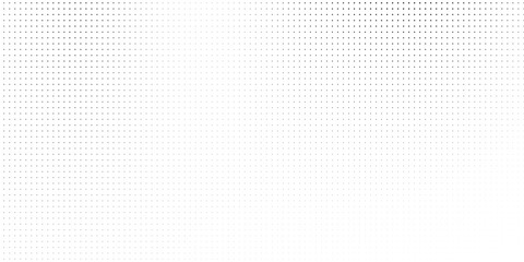 Dotted halftone gradient texture. Vanishing polka dot background. Repeating dots gradation pattern background. Black fading comic pop art overlay arts halftone white