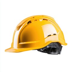 A hard hat with a yellow hard hat