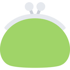 Green Coin Purse Icon