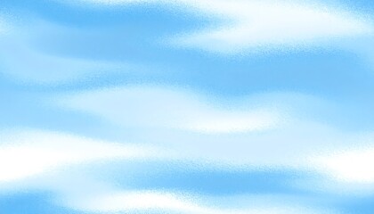 Light blue sky with soft white clouds