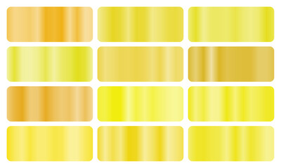 Elegant gold leaf gradient set with metallic shine and rich golden tones, perfect for luxury branding, wedding accents, and premium artistic digital backdrops.