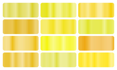 Elegant gold leaf gradient set with metallic shine and rich golden tones, perfect for luxury branding, wedding accents, and premium artistic digital backdrops.