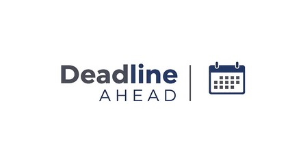 Deadline Ahead Icon – Time Management Reminder Graphic for Productivity and Planning