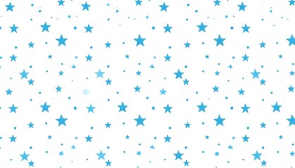 Light blue star pattern on white background