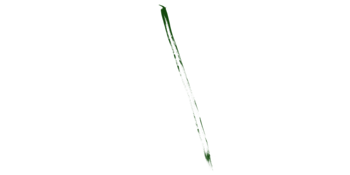 A green pixelated line diagonally across a black background in a simple digital illustration style