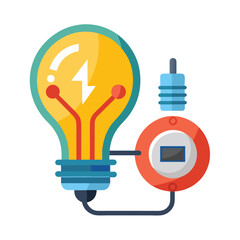 Electrical Testing Icon Vector