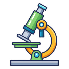 Scientific Testing Equipment Illustration