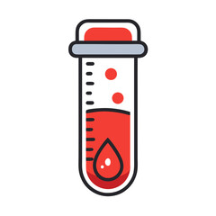 Medical Diagnostic Testing Illustration