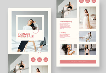 Fashion Product Email Newsletter Template