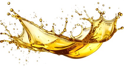 Golden liquid splash (1)