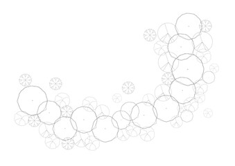architecture drawing plant tree top view plan greenery vegetation vector. design nature architectural landscape set element illustration bush garden flora sapling minimal. architect isolated.