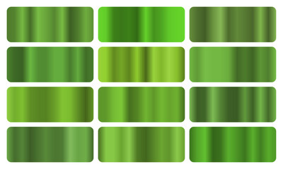 Obraz premium Earthy moss gradient palette with lush greens and natural tones, ideal for eco-friendly brands, outdoor themes, and organic, nature-inspired digital projects.