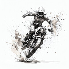 Motorcycle sketch