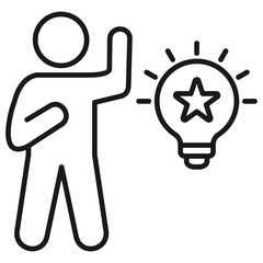 Know-How Outline Icon