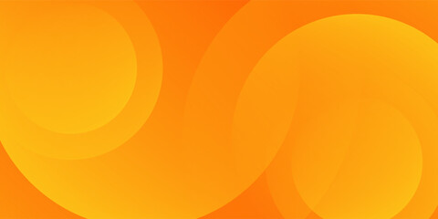 Abstract orange background with circles.