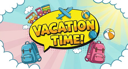 Obraz premium Summer Vacation Fun