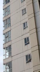 Apartment building for happy family