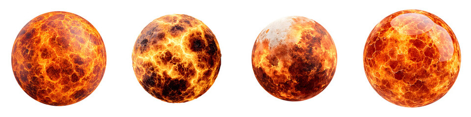 Fiery Planet Surface: Volcanic Texture, Abstract Lava, Earth Like, Fantasy World