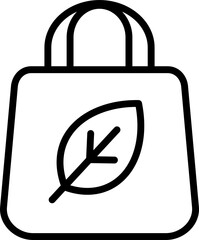 Chic tote bag design featuring a prominent leaf emblem, symbolizing eco-friendly shopping and sustainable style for modern consumers seeking conscious choices