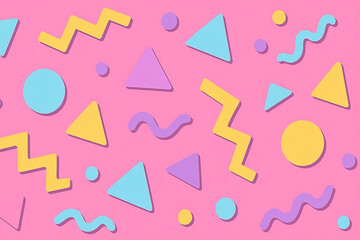 Colorful Abstract Geometric Shapes