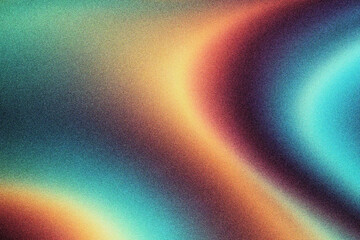 Iridescent abstract gradient with grainy texture.