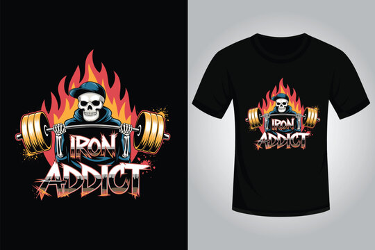 Gym T shirt design