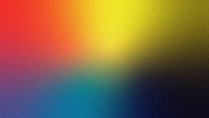 Vibrant rainbow gradient with subtle noise texture, perfect for digital backgrounds and creative...