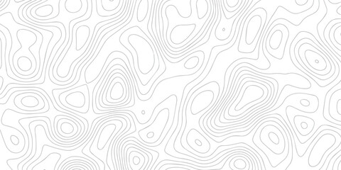 Abstract minimal The patter discovery vector topo map creative discovery White wave grid stripe line map topography. vector geographic contour mounted map background.