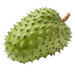 Soursop Fruit Isolated on Transparent Background