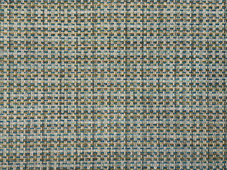 Close up photo of beautiful blue and grey woven rattan texture. Wicker art or rattan weaving art pattern in random repeated shapes. Seamless background texture.