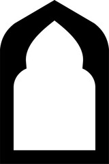 Elegant Islamic Arch Door and Window Frame for Mosque Design