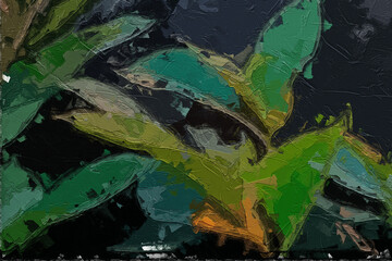 Various oil paintings, flowers, landscapes, waterfalls, forests, roosters, landscapes, butterflies, spotted deer, rabbits, lakes, roses, peonies, flowers