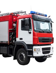 Fire truck front view