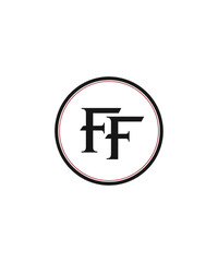 Fototapeta premium Foo Fighters Minimal Circle Logo
