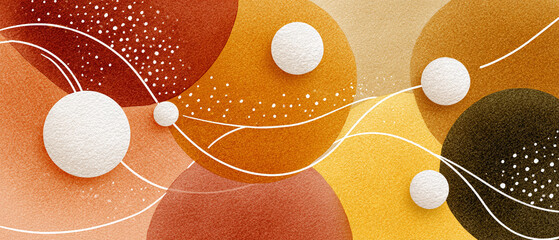 FONDO MINIMALISTA DE ACUARELA EN TONOS TIERRA CÁLIDOS