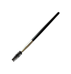 cosmetic eyelash brush isolated element