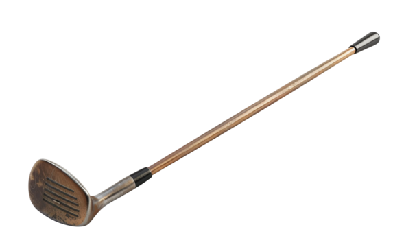 Fathers Day Golf Game Marked by the Presence of a Classic Golf Club Isolated on Transparent Background