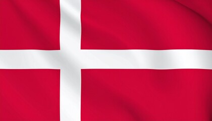 Fototapeta premium The flag of Denmark