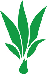 Bamboo Sugarcane icon. Design elements for social network and application. on transparent background.Sugarcane stalks vector illustration of fresh sugarcane plants for agriculture.