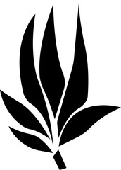 Bamboo Sugarcane icon. Design elements for social network and application. on transparent background.Sugarcane stalks vector illustration of fresh sugarcane plants for agriculture.