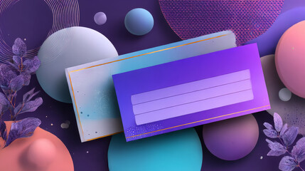 Set of Template Coupon. Sale vouchers. Coupon mockup design for sale and gift event posts in social media. Discount ticket collection. Vector image banners with promo code.