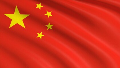 flag of china The flag of China