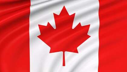 Obraz premium The flag of Canada