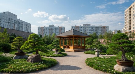 Obraz premium Urban Zen Garden (1)